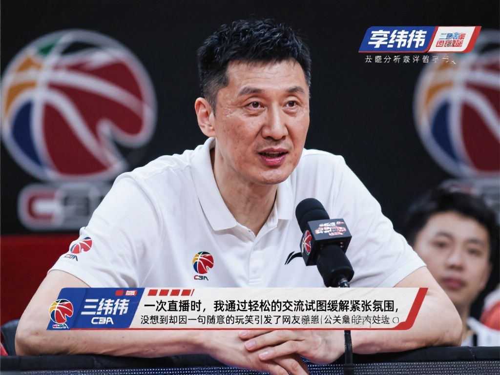 刘维伟CBA直播询问女主播信息引热议 刘维伟作为CBA的知名教练,其个人形象一